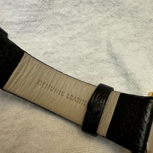 Kate Spade Black Leather Strap Watch - Picture 5 of 8